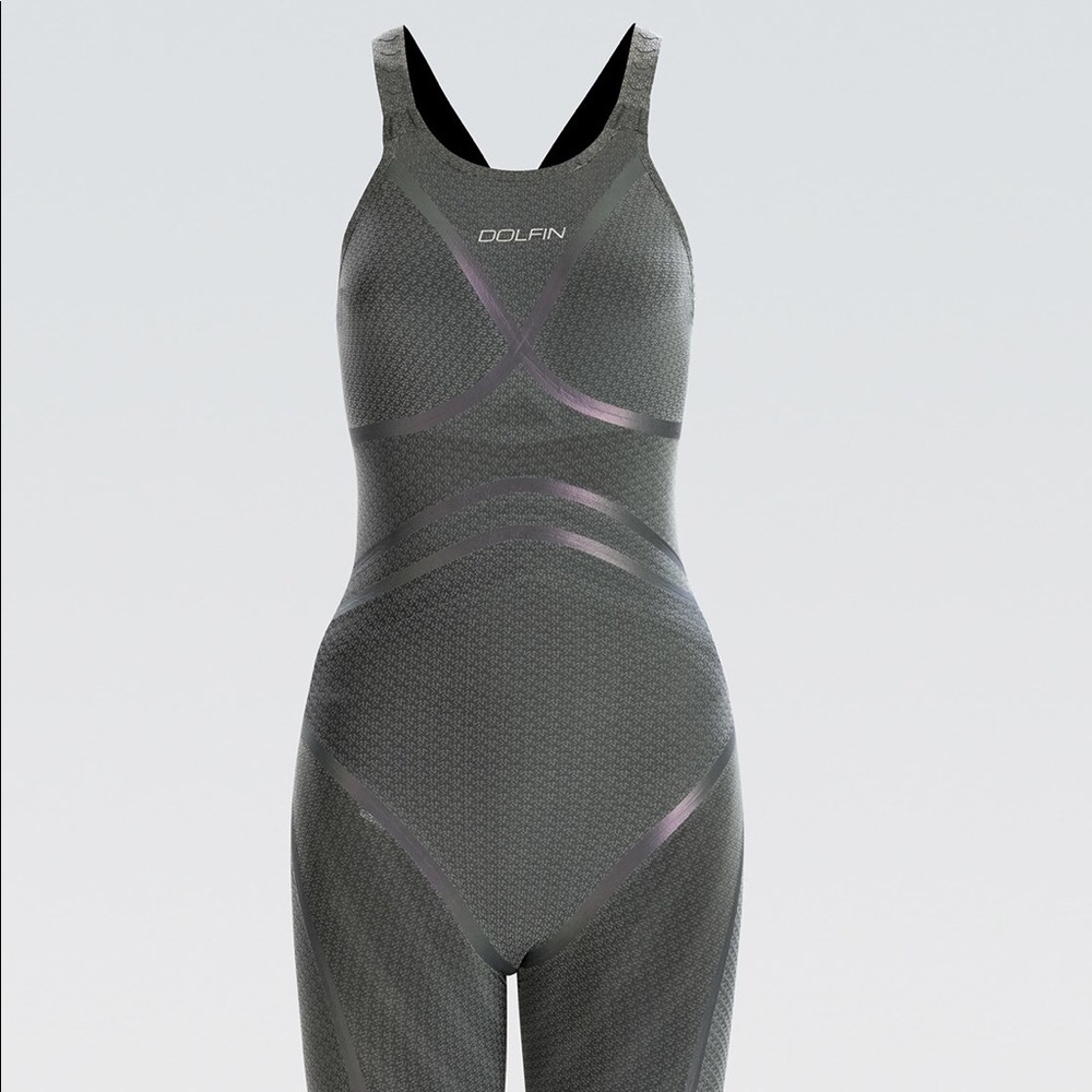 Lightstrike Silver Flex Closed Back Tech Suit - image 1